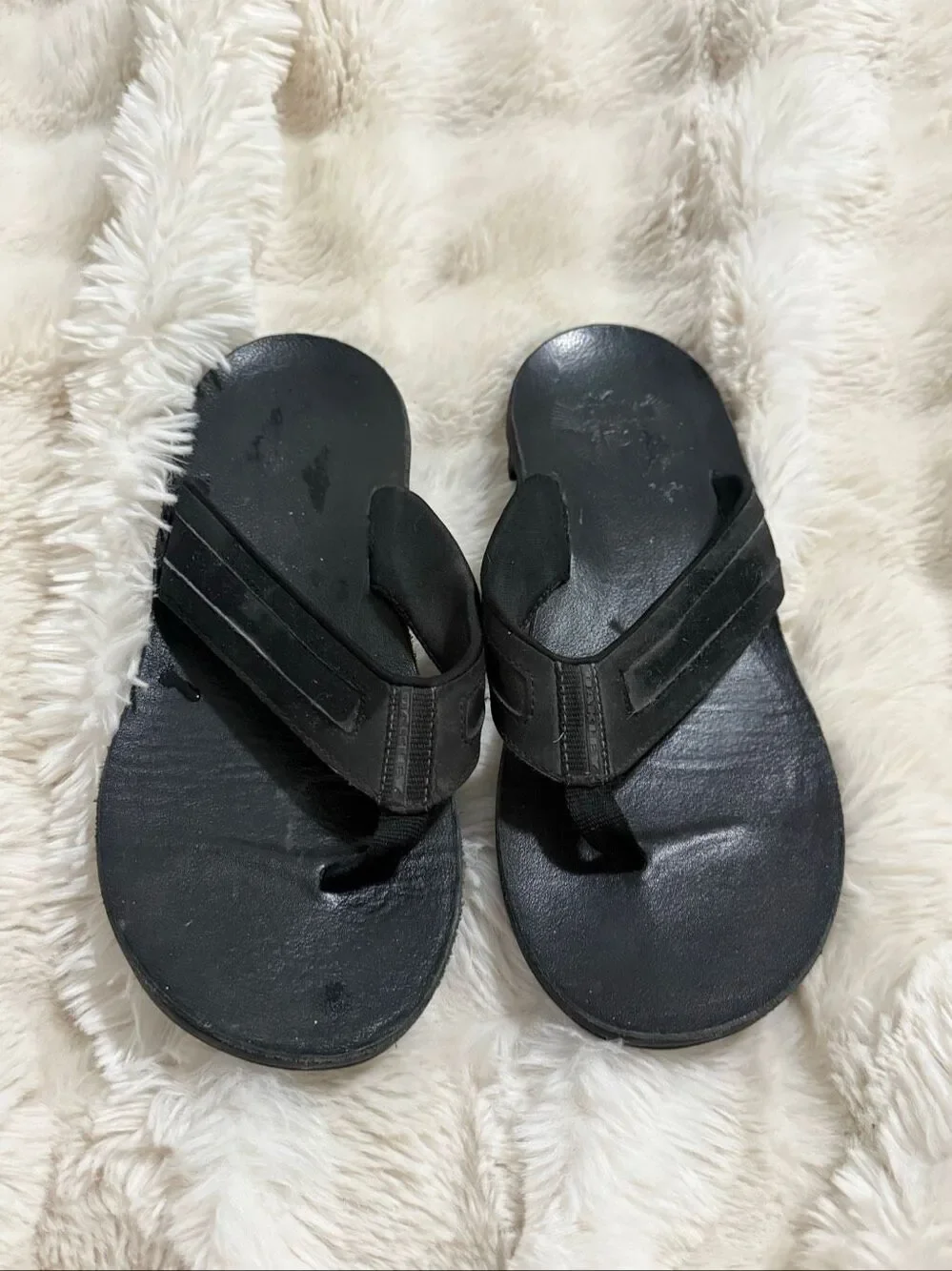 Oakley Mens Ventura Flip Flop Sandals shoes black beach surf sand 9